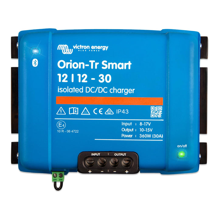 Victron Energy Orion-Tr Smart DC-DC Ladebooster (Bluetooth) - 12/12V, 30 Amp, 360-Watt - Batterie La