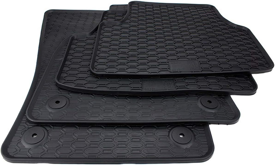 Kfzpremiumteile24 Gummimatten 879 Kompatibel mit Tiguan II Baujahr ab 04/2016 Premium Fussmatten All
