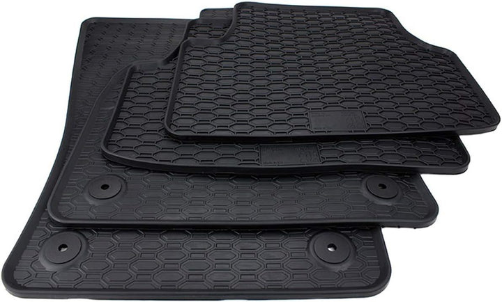 Kfzpremiumteile24 Gummimatten 879 Kompatibel mit Tiguan II Baujahr ab 04/2016 Premium Fussmatten All