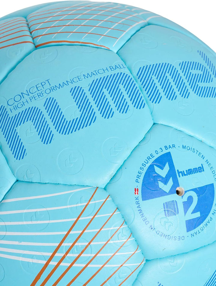 hummel Unisex – Erwachsene Concept Handball 3 Blue/Orange/White, 3 Blue/Orange/White