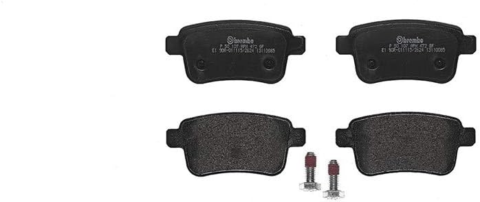 Brembo P50107 Hintere Bremsbeläge, Anzahl 4