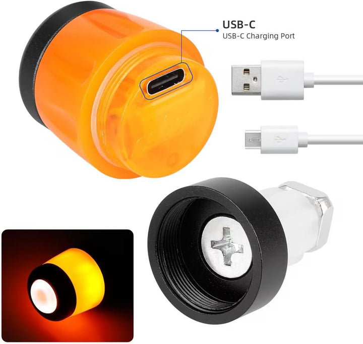 LED-Lenkerblinker Elektroroller für Xiaomi/Segway Ninebot, Wiederaufladbar, Wasserdicht, Universelle