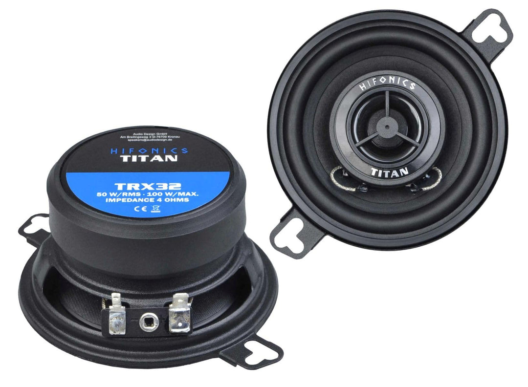 Hifonics TRX32-8,7 cm (3“) 2-Wege Koax-System aus der Titan Car-Audio Serie