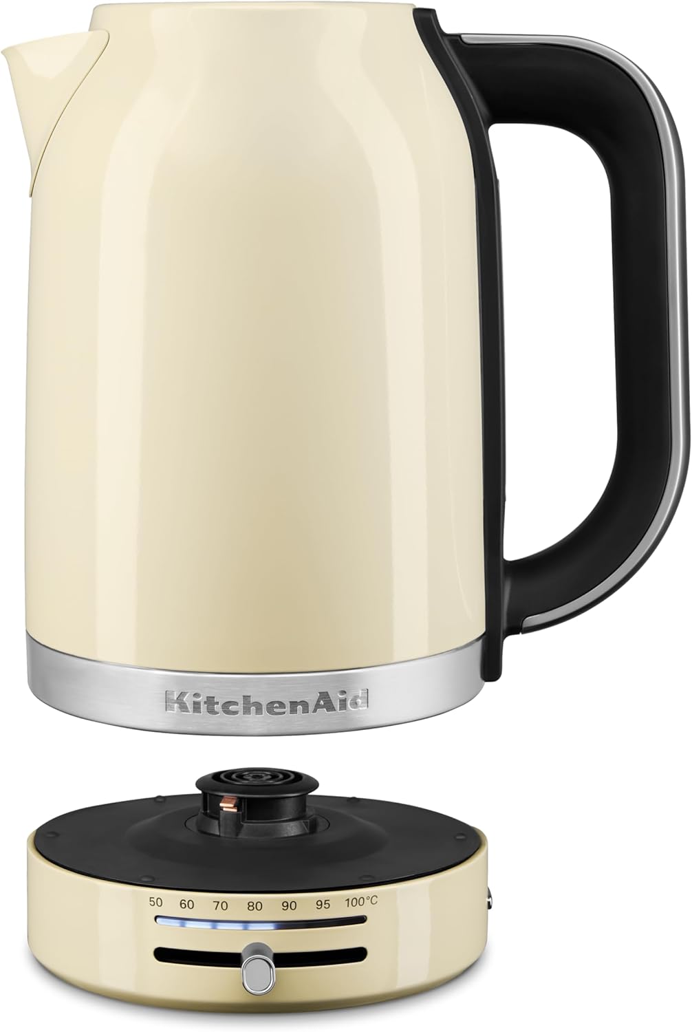 KitchenAid Wasserkocher mit Temperatureinstellung von 50 bis 100°C | Teekocher mit Temperaturanzeige