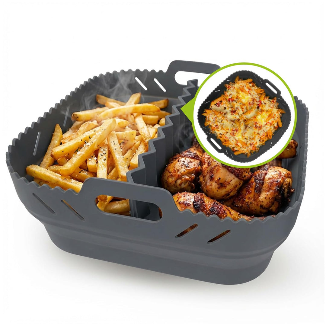 GOURMETmaxx Silikonform Heissluftfritteuse 4L - ideales Airfryer Zubehör | Heissluftfritteuse Zubehö