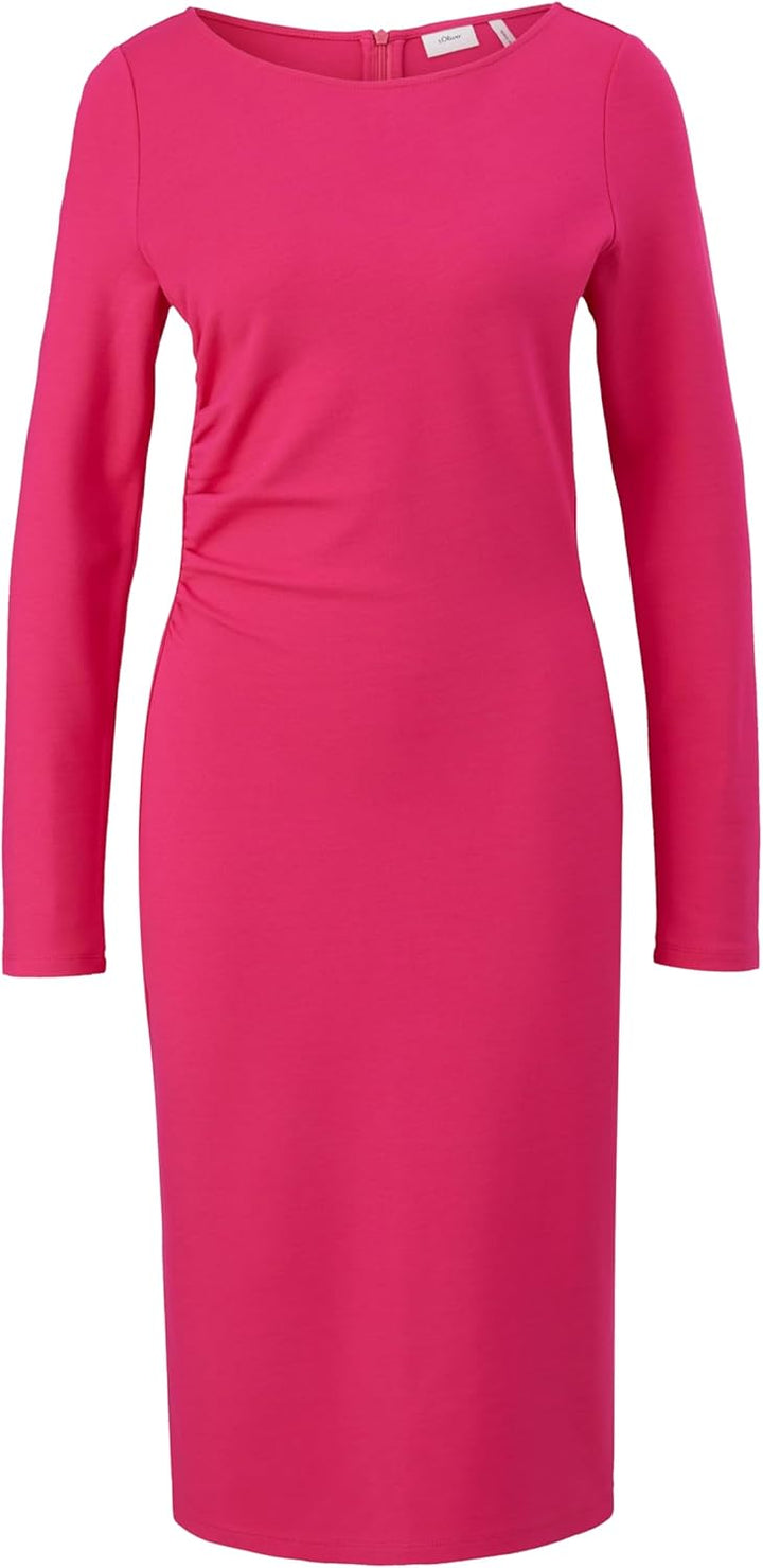 s.Oliver BLACK LABEL Jerseykleid aus Viskosemix 34 Rosa, 34 Rosa