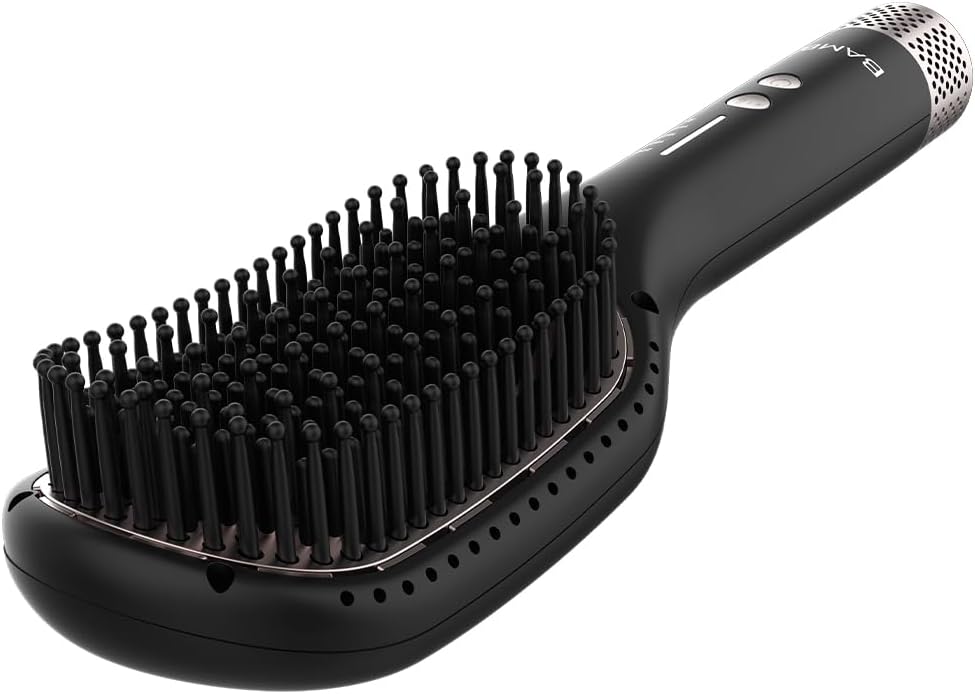 Cecotec Luftbürste Bamba InstantCare AirFlow, Keramikbeschichtung, Geeignet für alle Haartypen, 4 Te