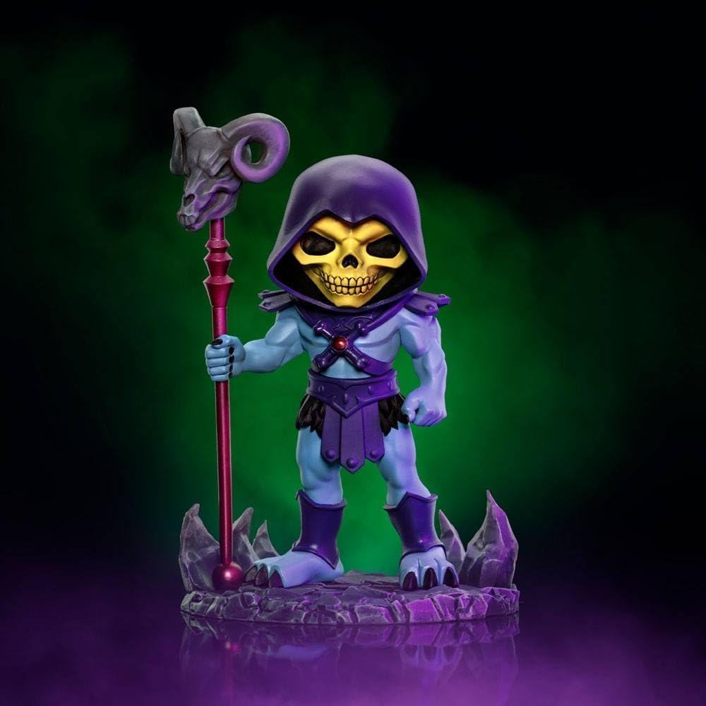 Iron Studios & MiniCo 618231950300 Skeletor Masters of The Universe Minico Figur, Mehrfarbig, Standa
