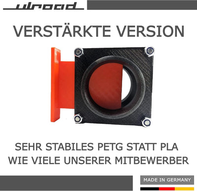 ULROAD DN50 50mm Blastgate Absperrschieber Absaug Luft Sperrschieber Absauganlage Werkstatt Luftregu
