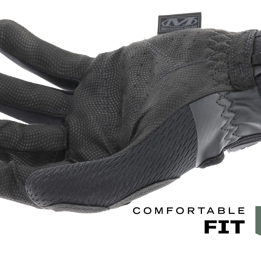 Mechanix Wear Specialty 0,5mm Covert Handschuhe (Large, Vollständig schwarz) L Single, L Single