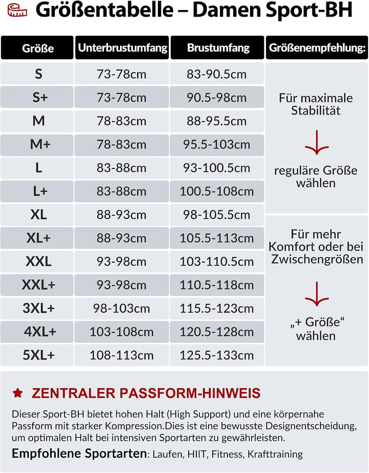 Yvette Starker Halt Sport BH Grosse Brüste mit Vorderverschluss Mesh Ringerrücken Ohne Bügel für Fit