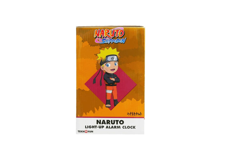 Teknofun - Naruto Shippuden Wecker - Beleuchteter Retro-Bildschirm - Digitale Anzeige - Programmierb