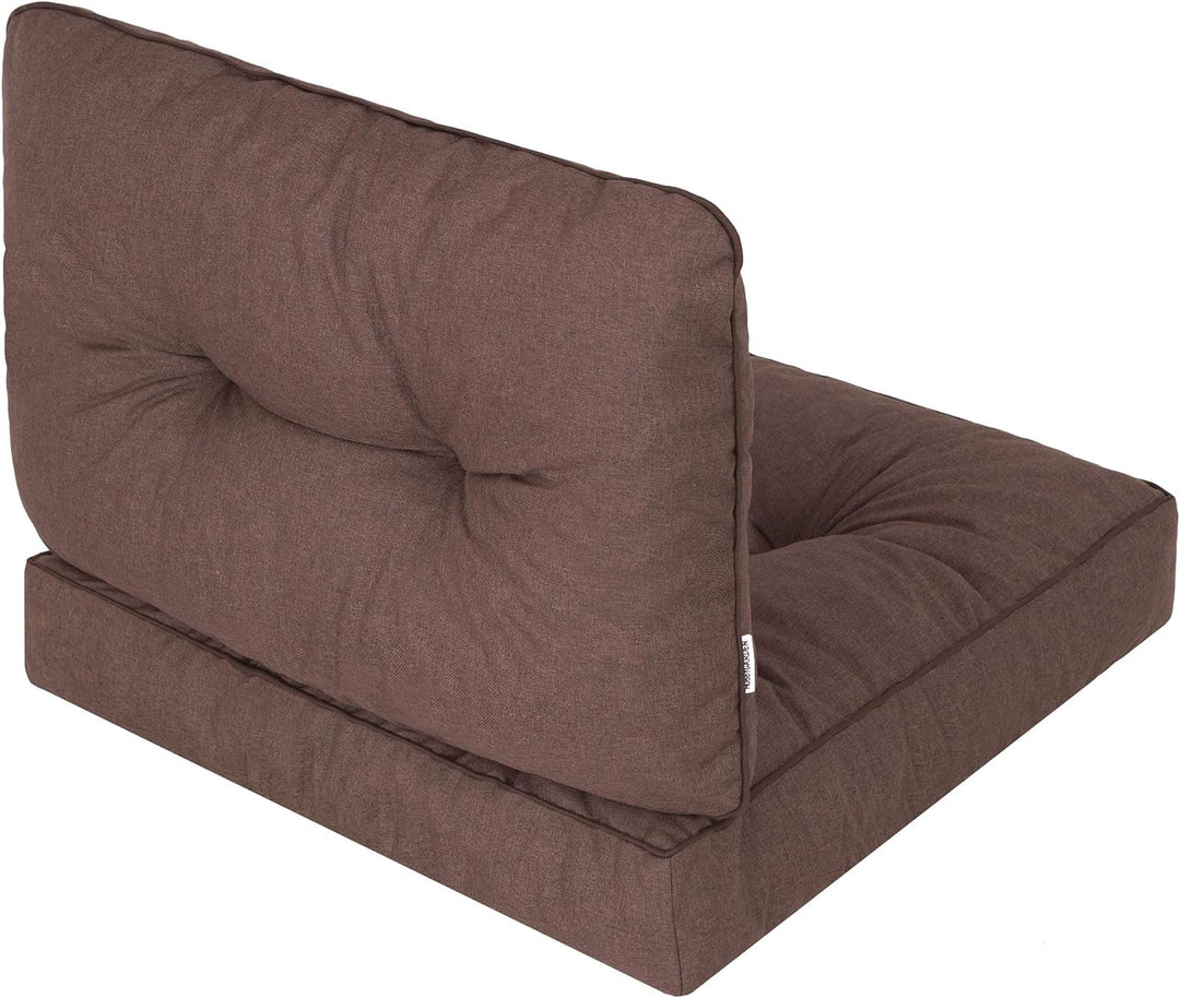 PillowPrim Gartenkissen auf gartenmöbel Rattan Gartenpolster Polsterauflagen Deko Kissen Auflage Pol