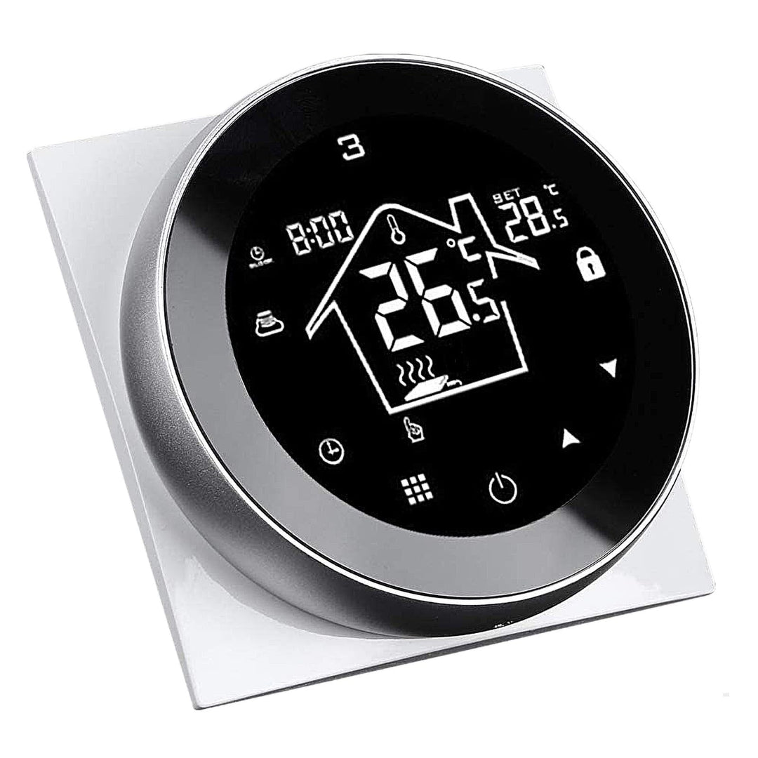 KETOTEK Thermostat Fussbodenheizung Wasser WiFi 3A Unterputz, Programmierbar Raumthermostat Fussbode