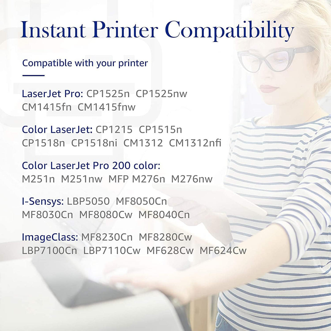 STAROVER Kompatible Tonerkartusche, Ersatz für HP 131X 131A CF210X CF210A für HP Laserjet M251nw M27