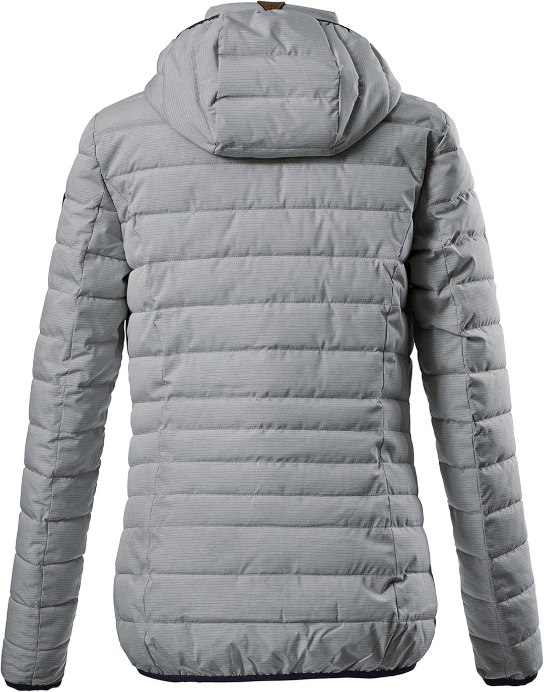 G.I.G.A. DX Damen Uyaka Stripe Casual Funktionsjacke In Daunenoptik Mit Abzippbarer Kapuze 48 dunkel