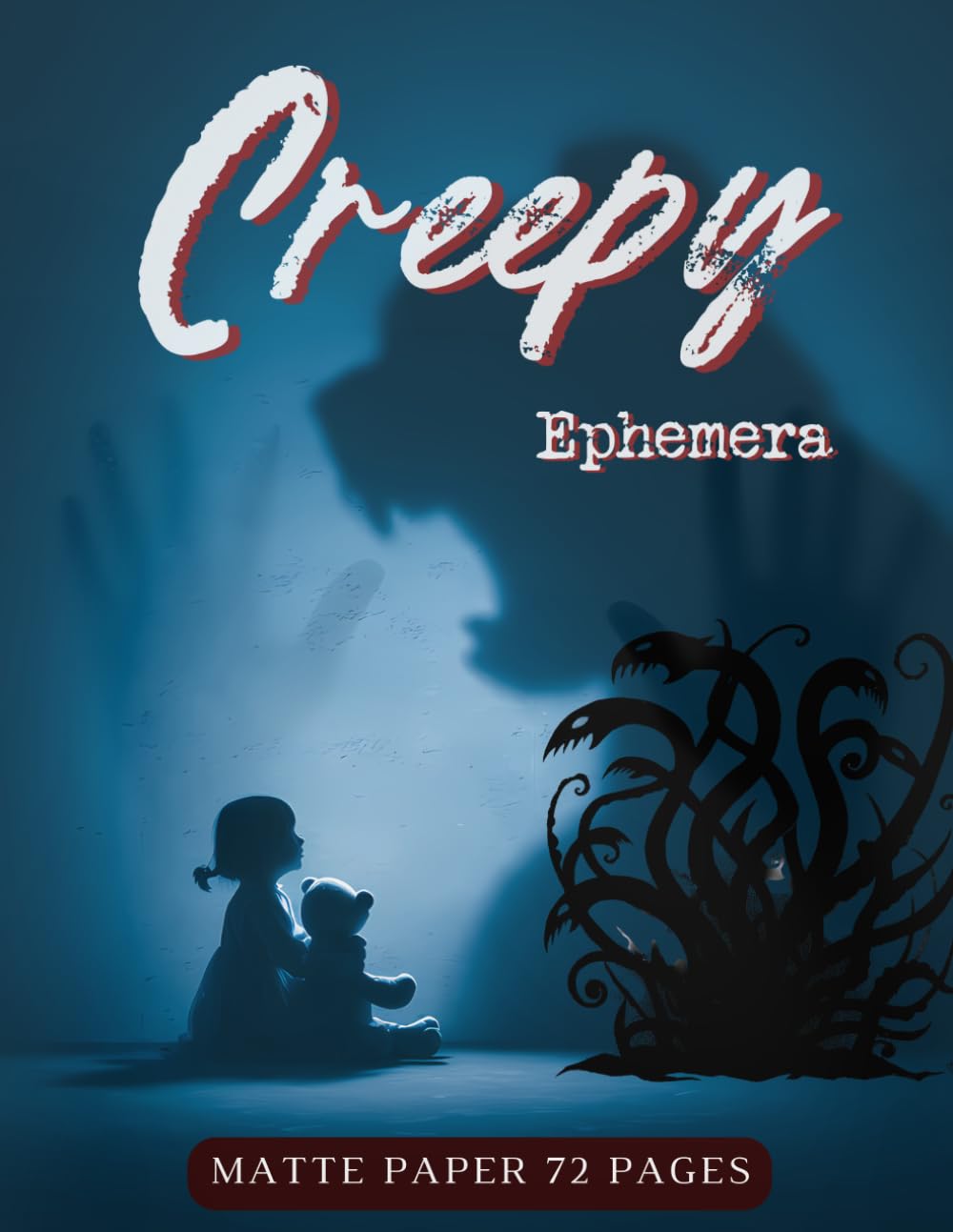 Creepy Ephemera Book: High Quality Images Of Peoples, For Paper Crafts, Collage Art, and More. (Matt
