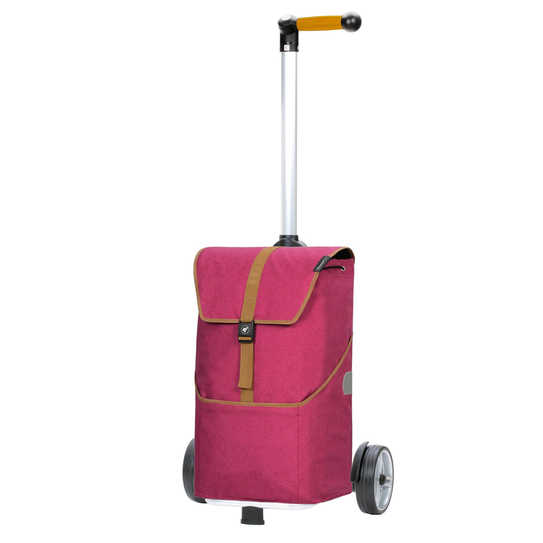 ANDERSEN Einkaufstrolley - Shopper Auke Rubin 46 L einkaufen, Einkaufsroller, Rucksack, Tasche abneh