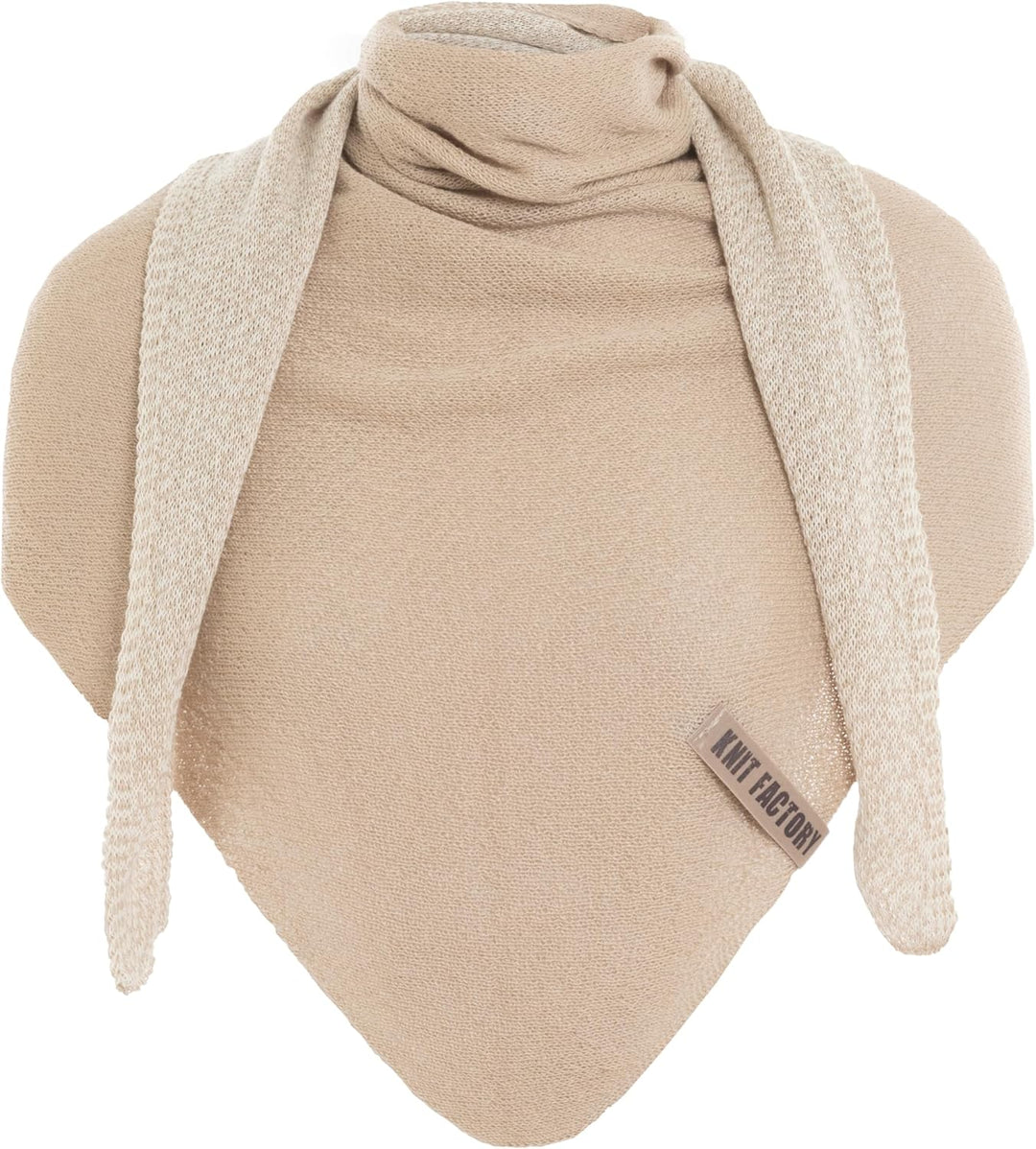 KNIT FACTORY - Ella Dreieckstuch - Dreieckstuch Damen - Fein Gestrickter Damen Schal - Halstücher fü