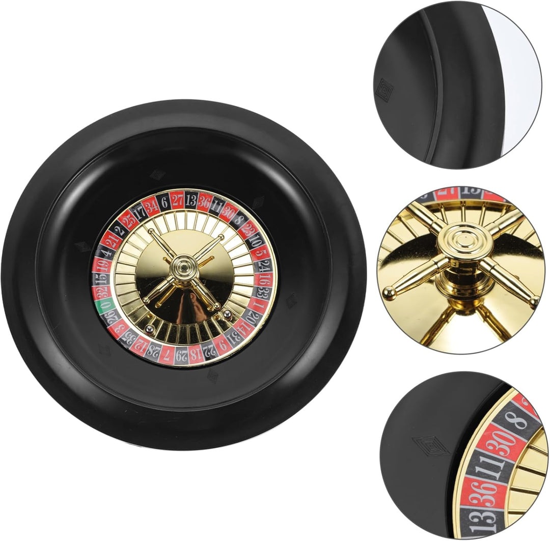 Garneck 10-Zoll Für Spiele - Professionelles Roulette Spiel Set Für Heimspiel Und Partys Ideal Für P