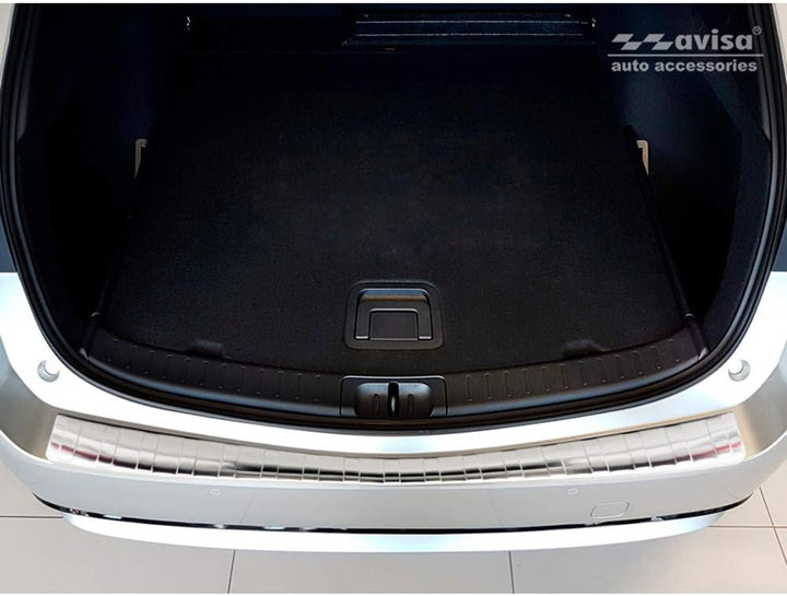 Edelstahl Heckstossstangenschutz kompatibel mit Toyota Corolla XII Combi 2019- & Suzuki Swace Combi