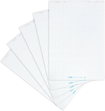 Legamaster 7-153600 Universal Flipchart Triangle Rundfuss, schwarz & Landre Flipchart Papier, karier