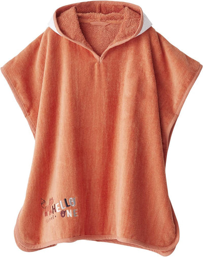 Vertbaudet Bade-Poncho, Fuchs-Kostüm 98-116 Ziegel, 98-116 Ziegel