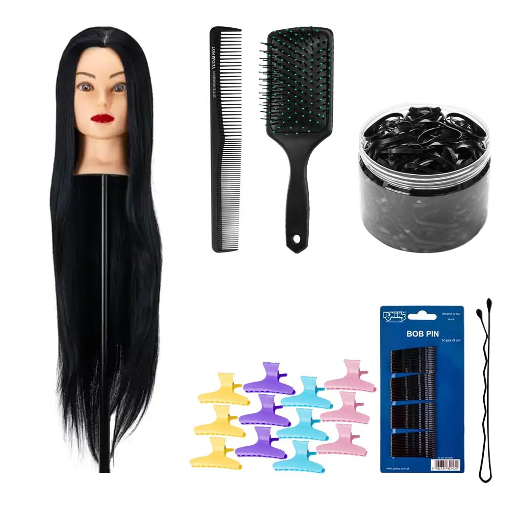 Generic Gabbiano Friseur-Trainingsköpfe Set: Professionelle Köpfe für Haarstyling und Schnittübungen