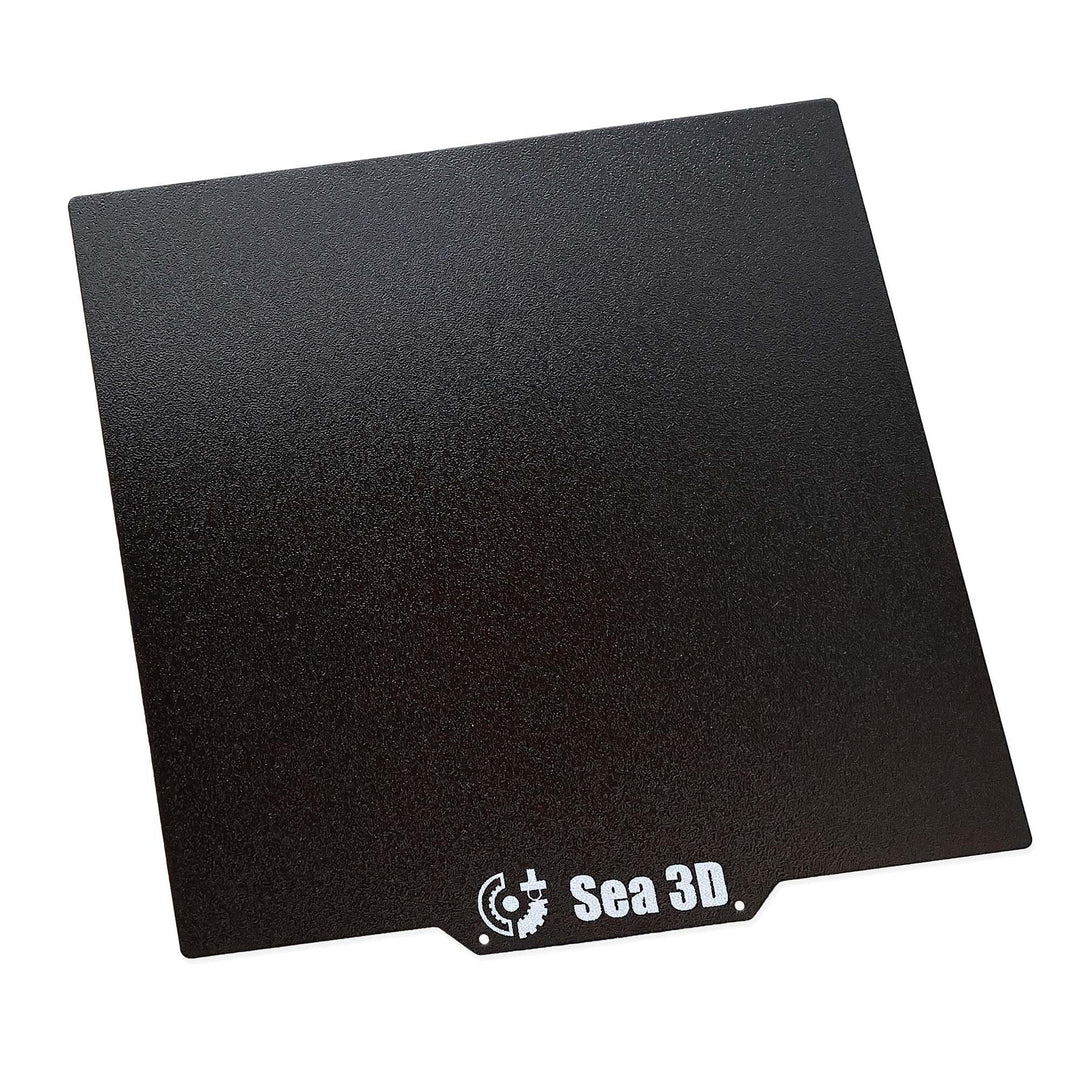 Sea 3D SeaPlate-Black Schwarze 3D Druckplatte 220x220mm 2-seitig fein strukturiert, 220x220mm