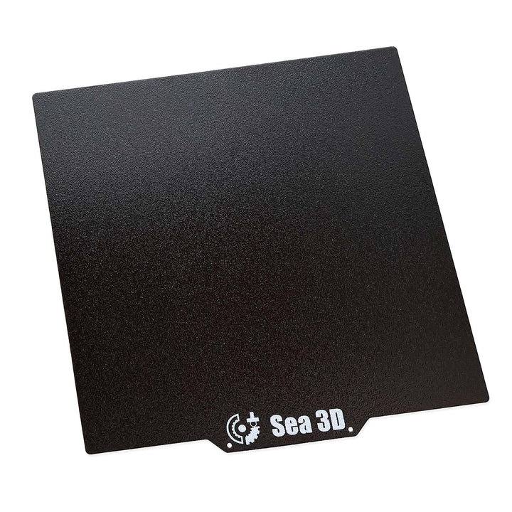 Sea 3D SeaPlate-Black Schwarze 3D Druckplatte 220x220mm 2-seitig fein strukturiert, 220x220mm
