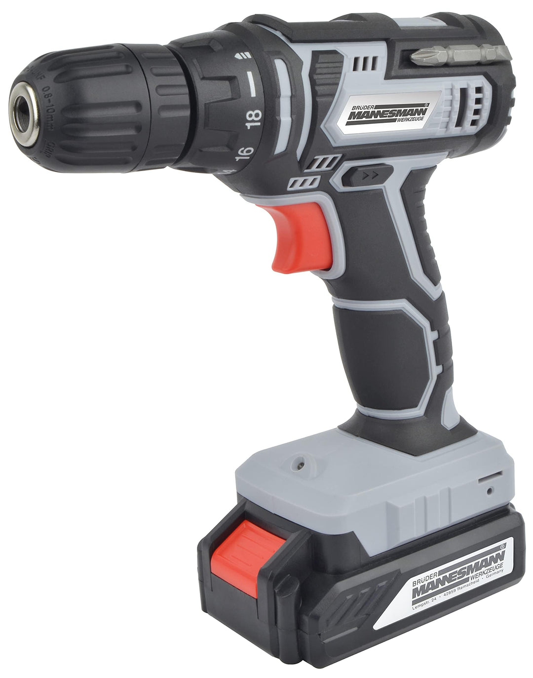 Brüder Mannesmann Akku-Bohrschrauber, 20 Volt, Lithium-Ionen, 1 Akku | M17680 XC-2 Pro Serie, XC-2 P