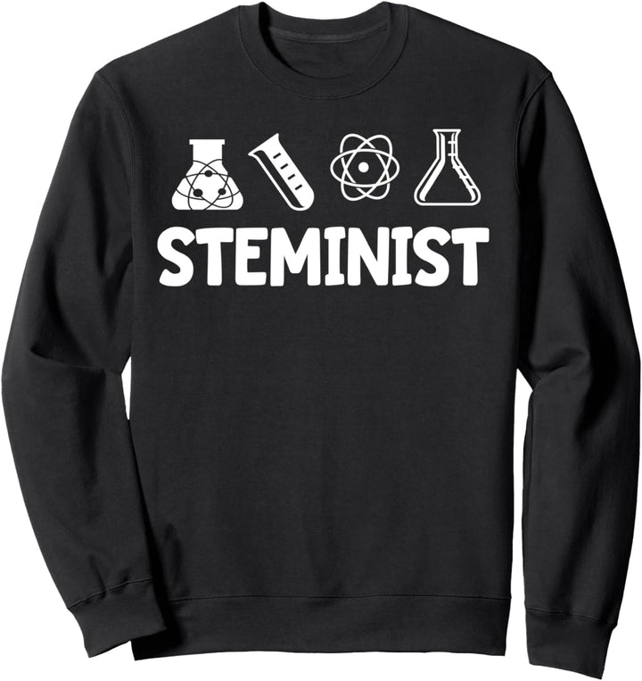 Steminist weibliche Wissenschaftlerin. Sweatshirt