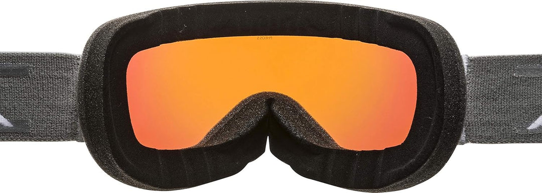 ALPINA Unisex - Erwachsene Skibrille Skibrille (1er Pack) Einheitsgrösse Weiss, Einheitsgrösse Weiss