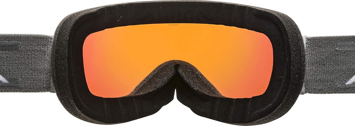 ALPINA Unisex - Erwachsene Skibrille Skibrille (1er Pack) Einheitsgrösse Weiss, Einheitsgrösse Weiss