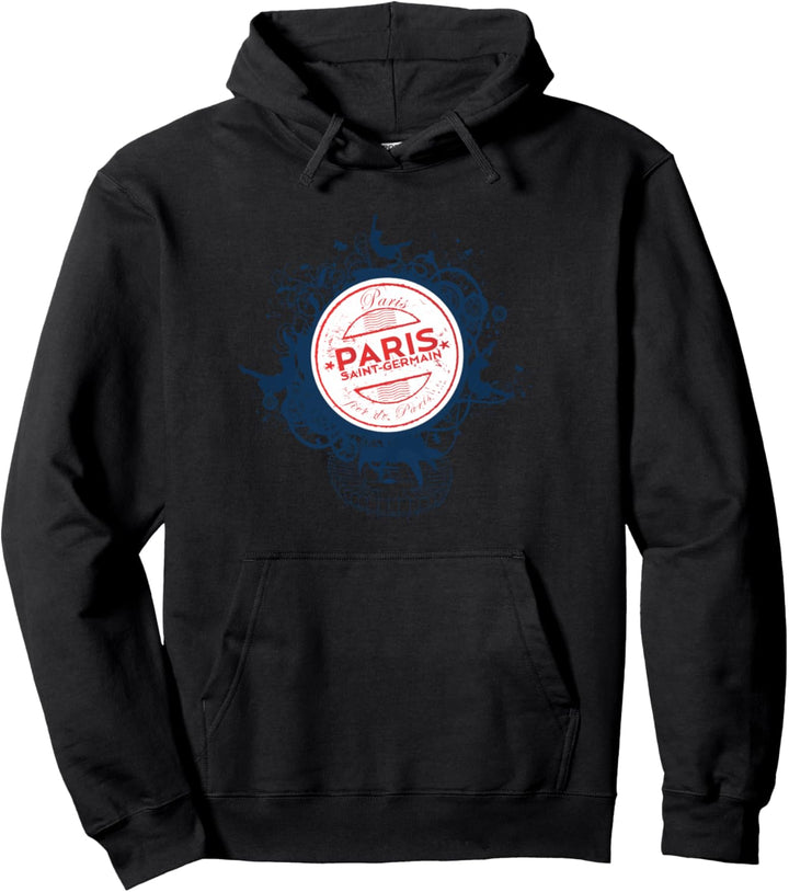 Trendy Paris Saint Germain Circle Crest Pullover Hoodie
