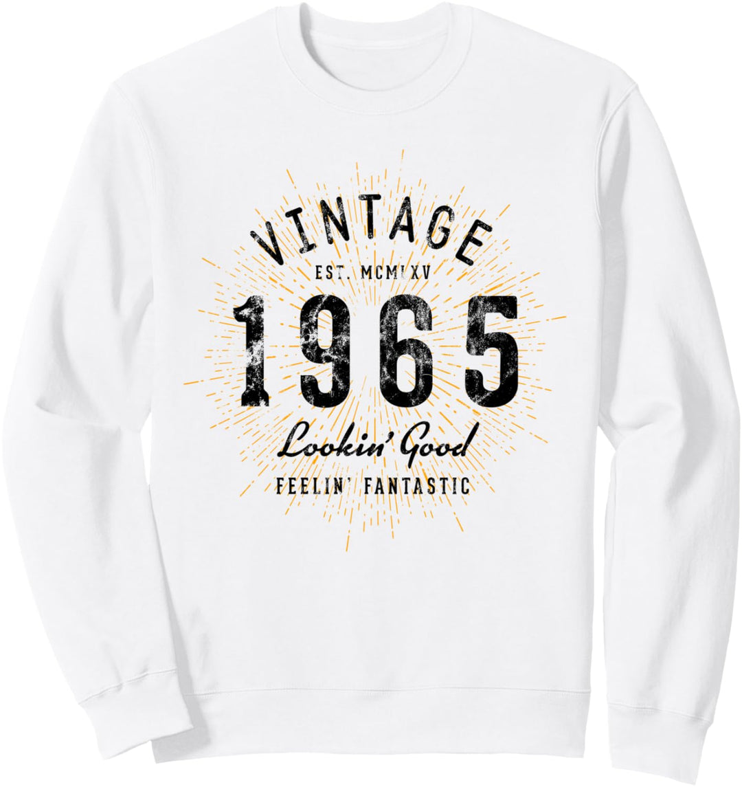 Vintage Geburtstag geboren 1965 Sweatshirt