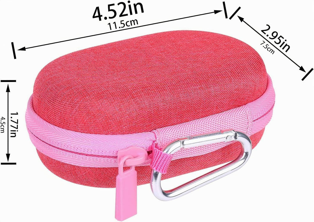 co2CREA Case Harte Reiseschutzhülle Etui Tasche für Logitech Pebble Mouse 2 M350s /M350 Pebble/Logit