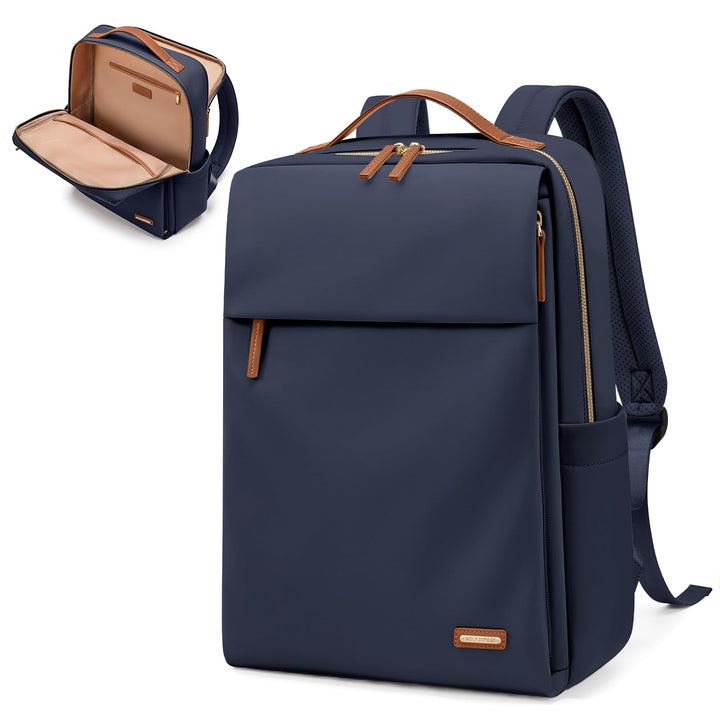 Rucksack Damen Laptop Reise Schulrucksack 15.6 Zoll mit Laptopfach, Wasserdicht Multifunktionaler Lä