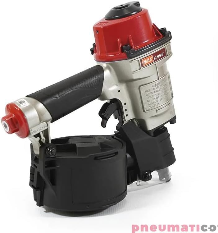 MAX CN55 Druckluft‑Coilnagler 25–55 mm, 16°, 5–7 bar, Magazin 300–350 Nägel