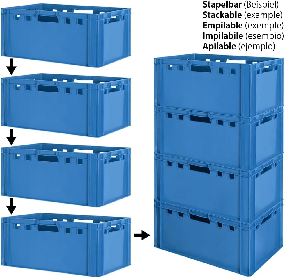 Fleischkiste E3 Fleischkiste Fleischerkiste Fleischkisten Kiste Fleischkiste Eurobox Lebensmittelech