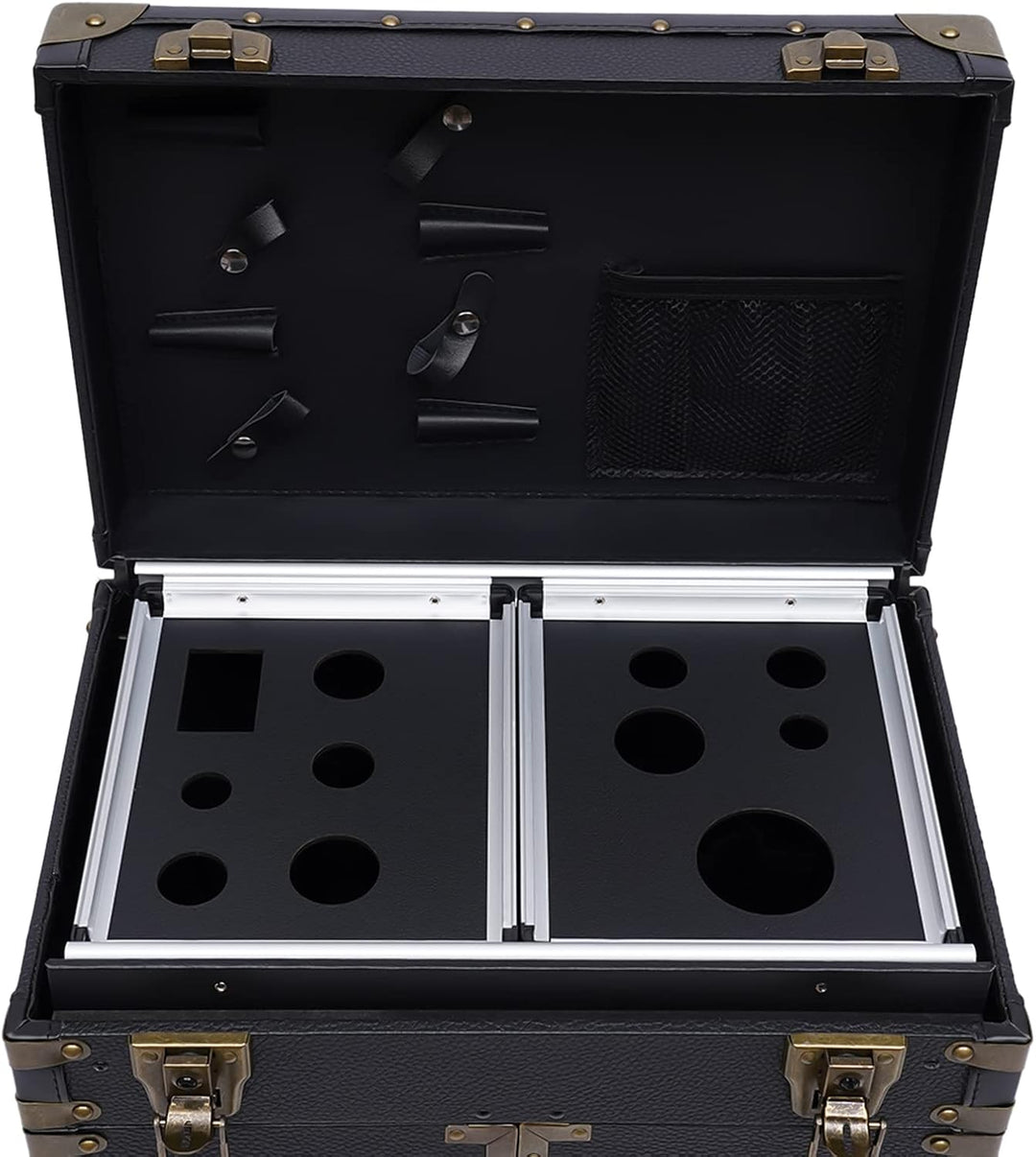 Kosmetikkoffer Trolley, Gross Make Up Koffer Mit Passwortsperre, 39 * 26 * 82cm Profi Friseurkoffer,