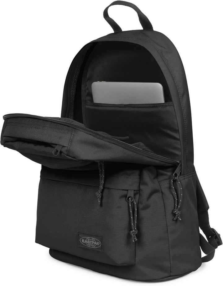 EASTPAK Unisex Padded Double Backpack (1er Pack) 47X21X28,5 Black Denim, 47X21X28,5 Black Denim