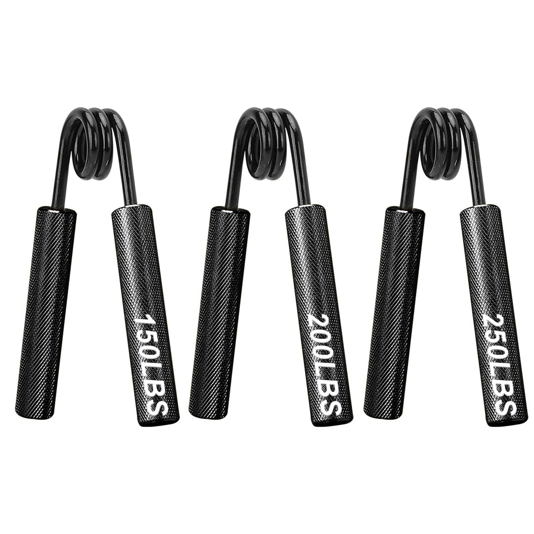 COVVY Handgriff-Stärker, 3er-Pack (150,200,250 LBS) Griffkrafttrainer, Unterarmstärker, Handstärker,