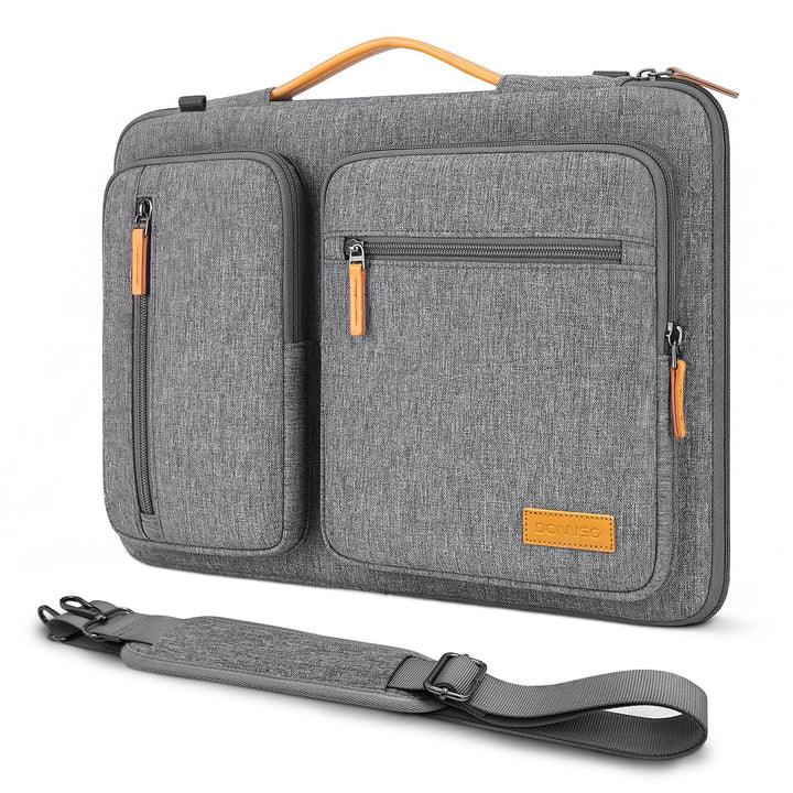 DOMISO 17,3 zoll Laptop Tasche Herren Laptoptasche Business Laptop-taschen Laptophülle Notebooktasch