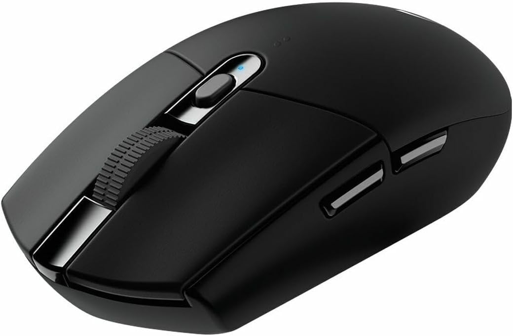 Logitech G305 LIGHTSPEED kabellose Gaming-Maus mit HERO 12K DPI Sensor, Wireless Verbindung, 6 progr