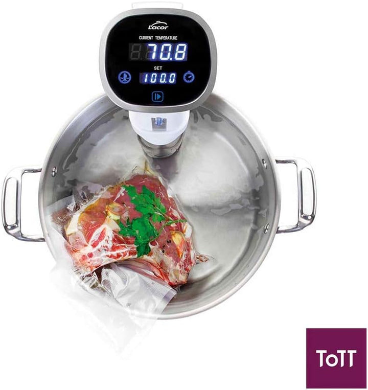 LACOR Gourmet 69303 Tragbar Niedertemperatur Heizkesse Blanc, weiss, 15