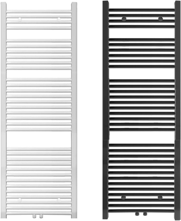 S SIENOC 600 x 1600 mm Anthrazit mittelanschluss Badheizkörper handtuchhalter Heizkörper Handtuchwär