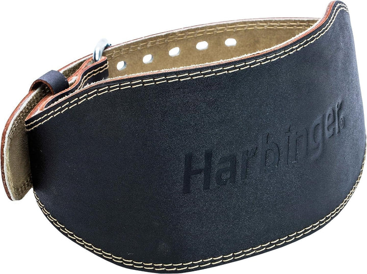 Harbinger Nylon Gewichthebergürtel für Gewichtheber, Fitness Krafttraining, Mit Flexiblen Ultraschau