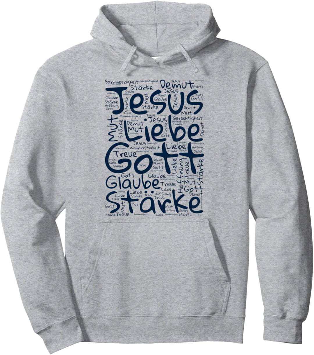Kirche & Christlicher Glaube An Jesus, Worte Für Christen Pullover Hoodie