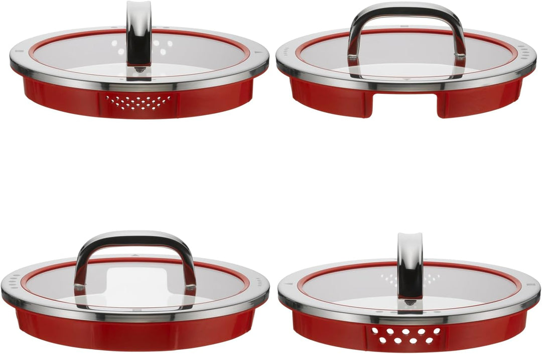 WMF Fusiontec Functional Kochtopf klein 20cm, Glasdeckel mit Abgiessfunktion, Bratentopf Induktion 2